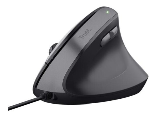 Trust Bayo II Ergonomisk Vertikal Mus Optisk 6 Knappers Kablet USB-A Svart Trust Bayo II Ergonomisk Vertikal Mus Optisk 6 Knappers Kablet USB-A Svart