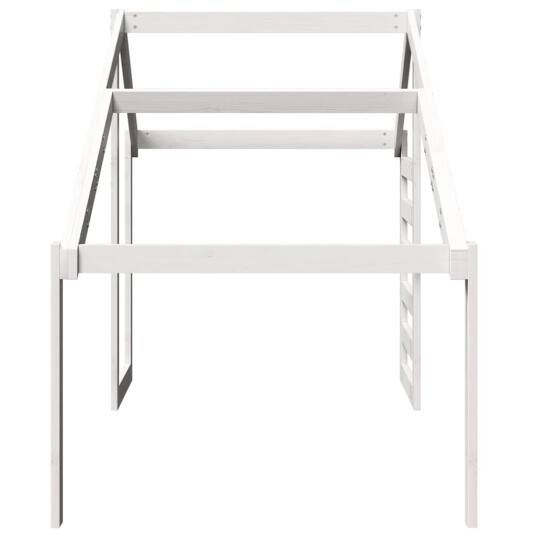 Tak for barneseng hvit 188x82x113 cm heltre furu Tak for barneseng hvit 188x82x113 cm heltre furu