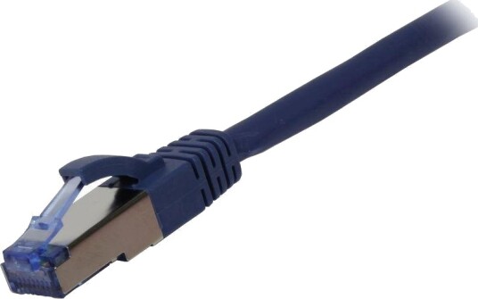 SYNERGY Patchkabel RJ45 CAT6A 500Mhz 5m blau S-STPS/FTP Syner