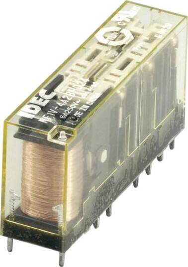 Idec Rf1v 4A2bl D24 Pcb Monteringsrelé 4 No 2 Nc