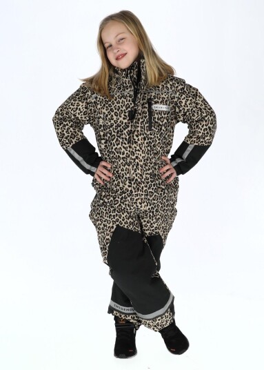 Swedemount Narvik Overall 2.0 Jr Leopard 140 Vinteroverall