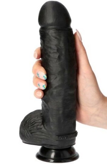 Achille Dildo Black 24 cm Achille Dildo Black 24 cm