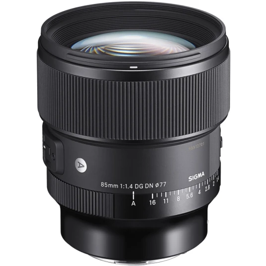 Sigma 85mm f/1.4 DG DN ART L-fatning Lyssterkt portrettobjektiv til L-mount Sigma 85mm f/1.4 DG DN ART L-fatning Lyssterkt portrettobjektiv til L-mount