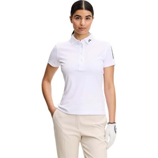 J. Lindeberg Tour Tech Polo White L