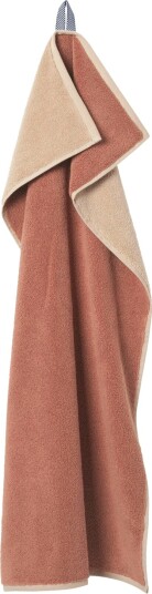 Ekko Hand Towel   Cashmere/Off white Badehåndkle 50x100 cm Mocha Cashmere