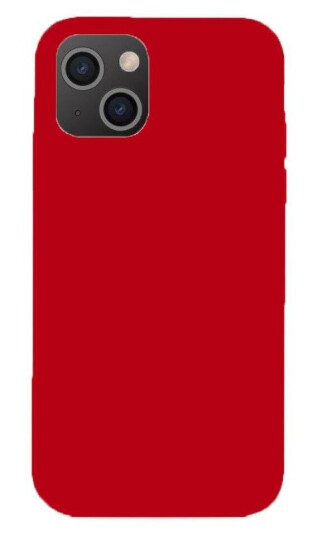 Puro iPhone 13 Pro Max Puro Icon Silikon Bakdeksel - Rød