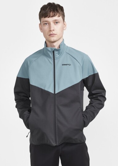 Craft Core Glide Block Jacket M Flow-Slate S Langrennsjakker