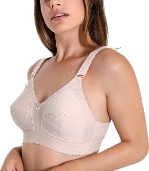 sassa BH Jacquard Classic Soft Bra Beige polyester E 75 Dame