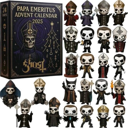 Black Friday PAPA EMERITUS Adventskalender   Julegave Akrylvedheng