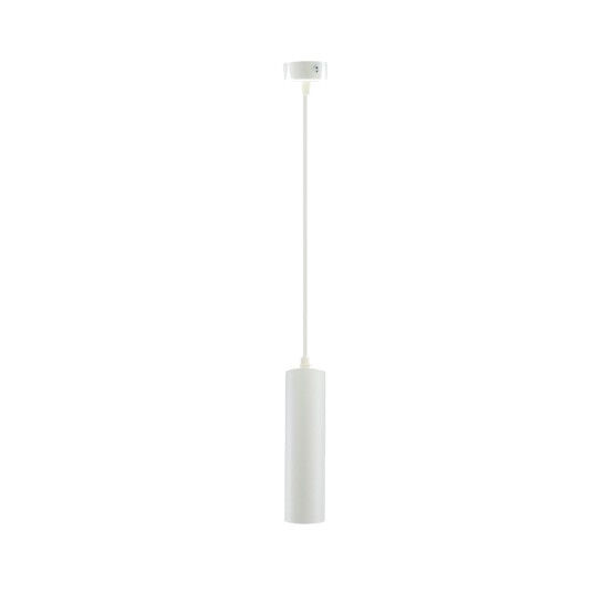 Spectrum MADARA MINI II Pendel GU10 Base uten lyskilde 230V IP20 Ø55x200mm Hvit