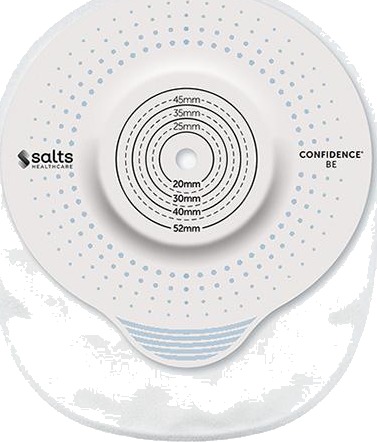 Confidence Be Soft Con stomipose mini 13-38mm hvit 10 stk