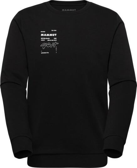 Mammut Men"s Mammut Core ML Crew Neck Vert Black M Mammut Men"s Mammut Core ML Crew Neck Vert Black M