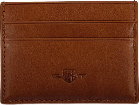 Gant Leather Card Holder - Brown - ONE SIZE
