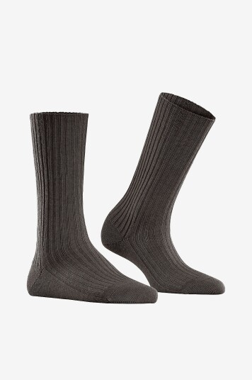 Falke Sokker Falke Cosy Wool Boot SO Brun