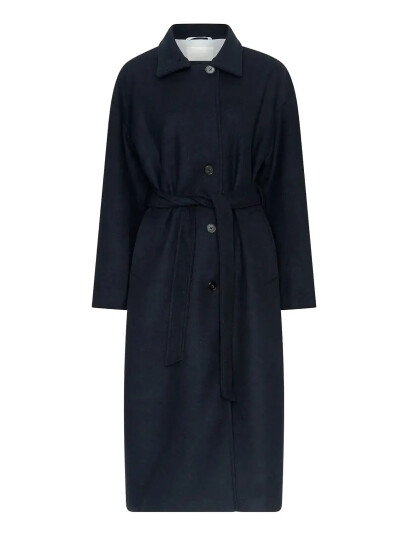 MSCH Copenhagen Mschkeola Secilia Wool Coat Navy S/M