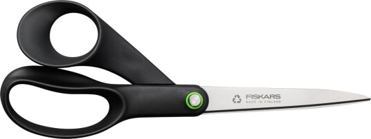 Fiskars 1074547 Vuxen Rakt Snitt Single Svart Rostfritt Stål Rostfritt Stål Universal