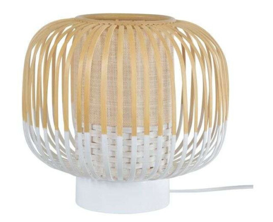 Forestier Bamboo Bordlampe S White