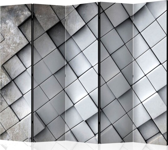 Romdeler - Gray backgroun 3D II 225x172 - Artgeist sp. z o. o.