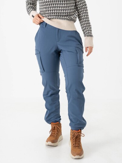 Twentyfour Aurora Softshell Bukse Blå 38
