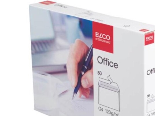 Elco Office C4 C4 229 X 324 Mm Hvit 120 G/M² 229 Mm 324 Mm 50 Stykker Elco Office C4 C4 229 X 324 Mm Hvit 120 G/M² 229 Mm 324 Mm 50 Stykker