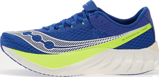 Saucony Mens Endorphin Pro 4 Lapis/citron 44"
