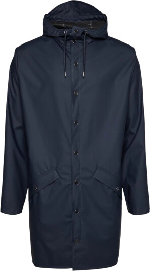 Rains Unisex Long Jacket ( 2022 ) S , Navy