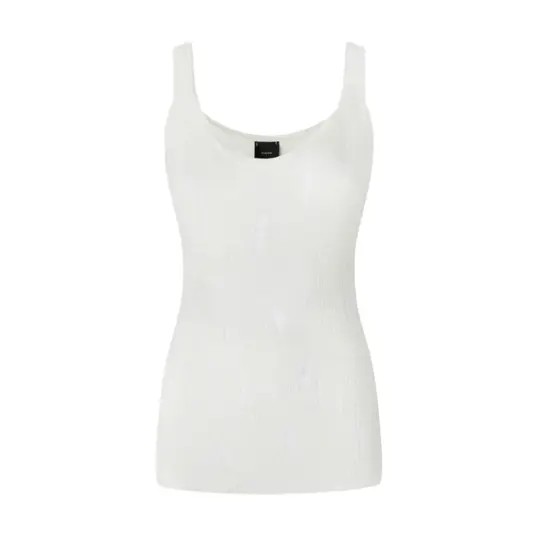 Pinko Dame Topper Hvit S, Pinko Dame Topper Hvit S,