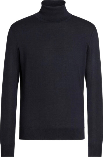 Zegna Herre Strikkevarer Blå 5XL,