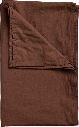 Midnatt Flatt laken Cortado Brun
