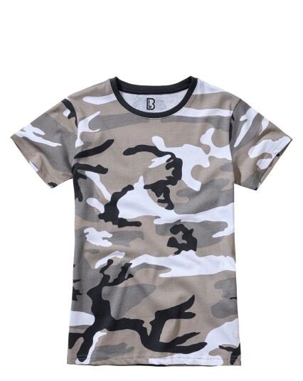 Brandit kortärmad t-shirt för kvinnor Svart, Hvit Brandit kortärmad t-shirt för kvinnor Svart, Hvit