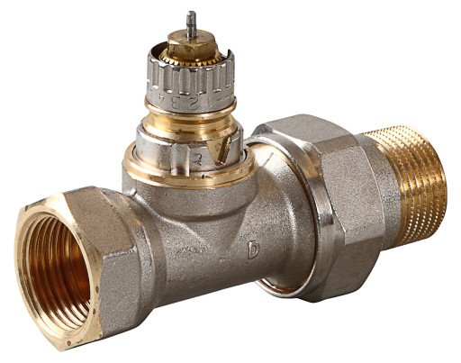 Danfoss RA-N 3/4" Radiatorventil med Forhåndsinnstilling for To-løps Varmesystemer Danfoss RA-N 3/4" Radiatorventil med Forhåndsinnstilling for To-løps Varmesystemer