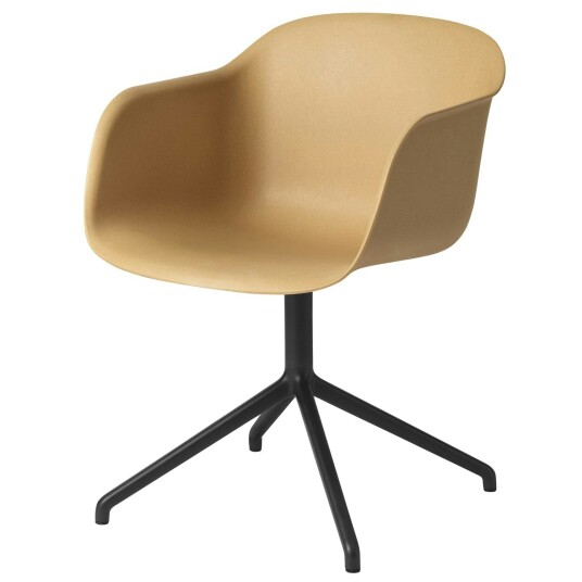 Muuto Fiber Swivel Stol Natur Stoler Stål Beige 58979 Muuto Fiber Swivel Stol Natur Stoler Stål Beige 58979