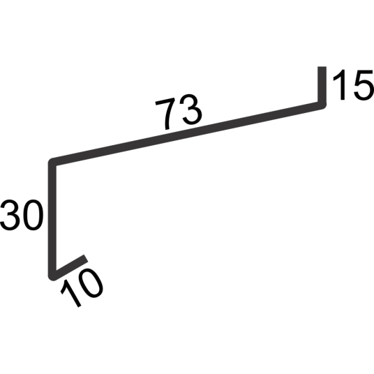 Jemtland Vindusbeslag Under Plastbelagt Stål D: 76.2mm L: 1250mm Hvit
