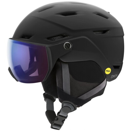 S/Mith Survey Skihjelm med visir Fotokromisk Matte Black 55-59cm S/Mith Survey Skihjelm med visir Fotokromisk Matte Black 55-59cm