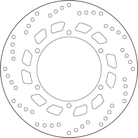Bremseskive BREMBO 68B407D0