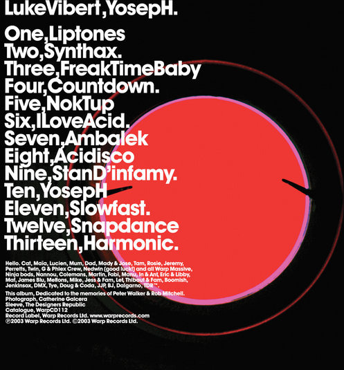 Luke Vibert YosepH CD