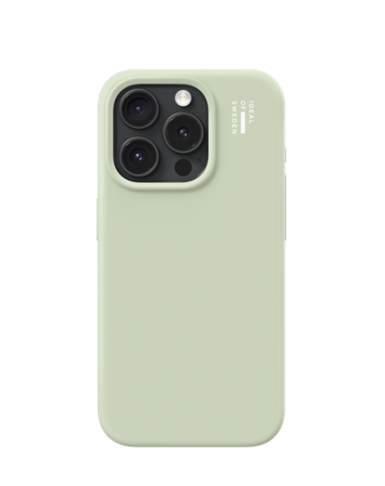 Ideal Of Sweden Silicone MagSafe Case iPhone 15 Pro Sage Green