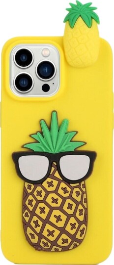 Trolsk Mobildeksel Morsomt Ananas (iPhone 15 Pro Max)