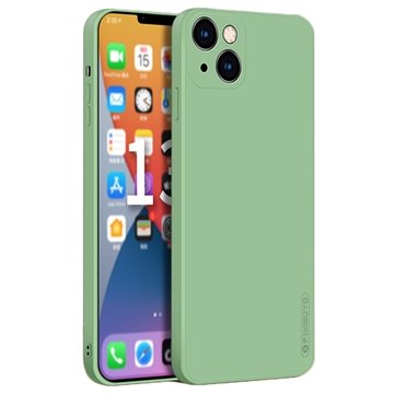 iPhone 13 Pinwuyo Liquid Silikondeksel Grønn
