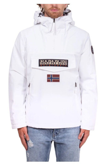 Napapijri Regnskog lomme vinteranorakjakke Hvit XXL
