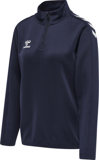 Hummel hmlCORE XK Half Zip Sweat, treningstrøye dame XS Marine Hummel hmlCORE XK Half Zip Sweat, treningstrøye dame XS Marine