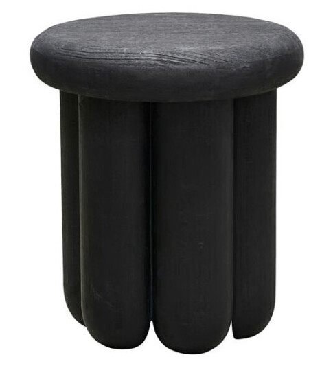 House Doctor Phant sidebord Ø38 cm Svart