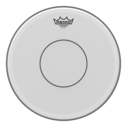 Remo P7-0114-C2 Powerstroke 77 Coated 14" Diameter Open Channel Clear Dot Remo P7-0114-C2 Powerstroke 77 Coated 14" Diameter Open Channel Clear Dot