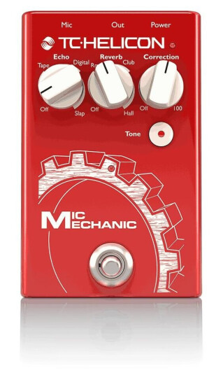 Tc-Helicon Mic Mechanic 2 Vocal Effects Stompbox Tc-Helicon Mic Mechanic 2 Vocal Effects Stompbox
