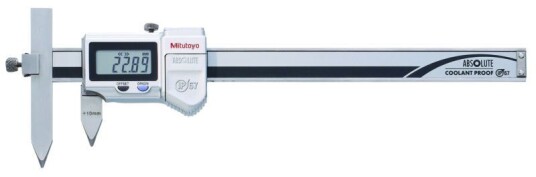 Mitutoyo Skjutmått 573-615-20 För Hålavstånd 10,1-160mm, 0,01mm Ställbara Skänklar, Ip67, Datautgång