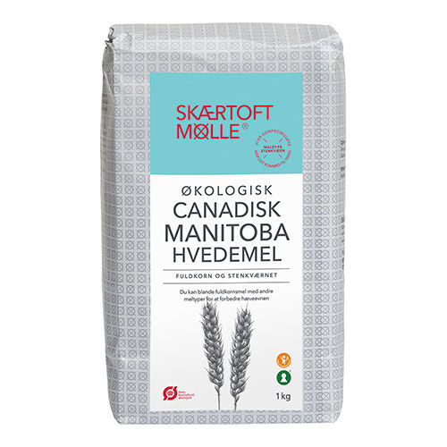 Skærtoft Mølle Manitoba Fullkorn Hvetemel Ø 1 Kg