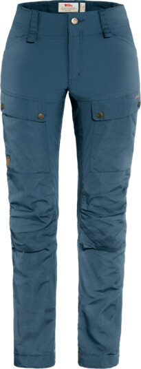 Fj�llr�ven Women's Keb Trousers Curved Bl? 42 Regular Woman
