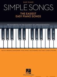 Simple Songs - The Easiest Easy Piano Songs Av Hal Leonard Publishing Corporation