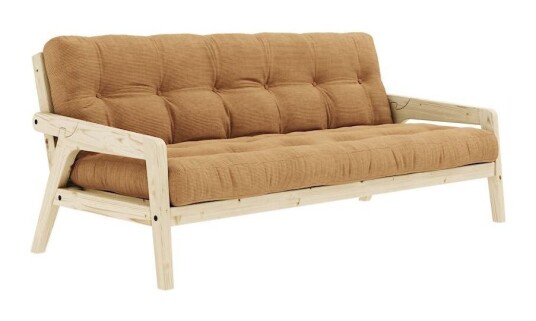 Karup Design Grab Sovesofa, Lakkert furu, Brun Unoliving 1733399-01-0 1733437-02-0 Karup Design Grab Sovesofa, Lakkert furu, Brun Unoliving 1733399-01-0 1733437-02-0
