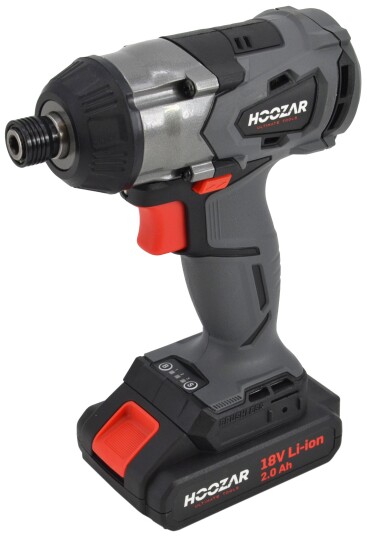 Hoozar Slagskrutrekker ID10BL 18 v 2 × 2.0 ah, 280 nm